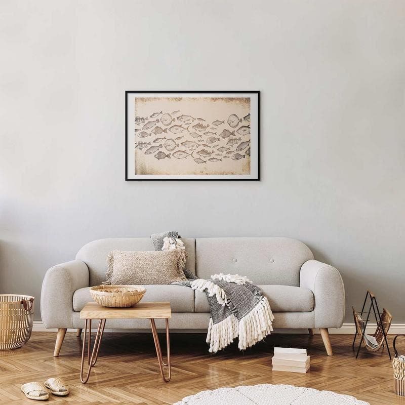 Poster - Subtle Little Fish in Poster e stampe Collezione Casa - Trebisacce, commercioVirtuoso.it