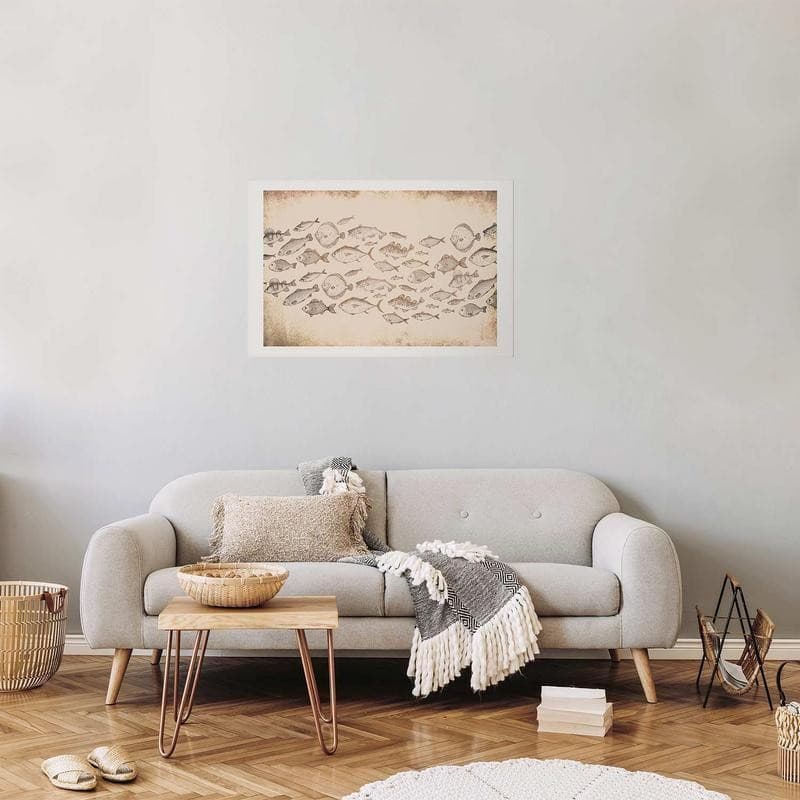 Poster - Subtle Little Fish in Poster e stampe Collezione Casa - Trebisacce, commercioVirtuoso.it