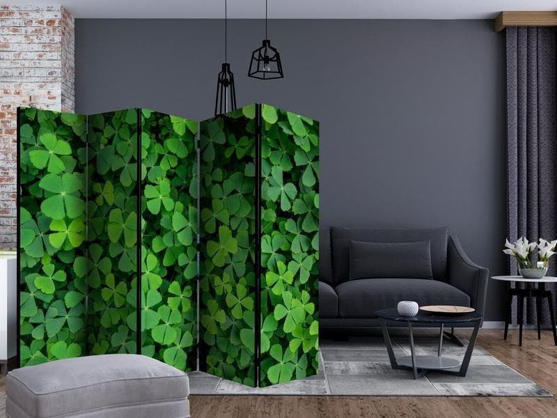 Paravento Green Clover II [Room Dividers] in Paraventi Collezione Casa - Trebisacce, commercioVirtuoso.it