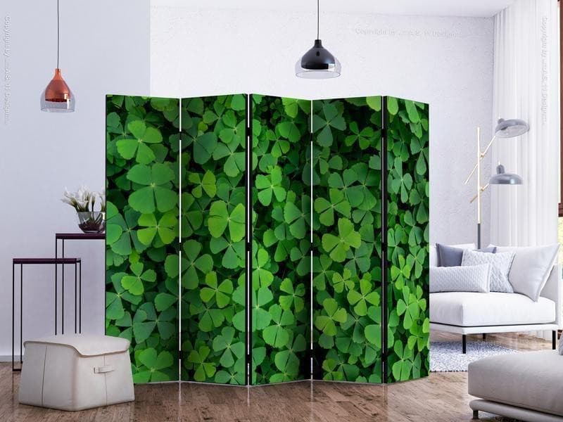 Paravento Green Clover II [Room Dividers] in Paraventi Collezione Casa - Trebisacce, commercioVirtuoso.it