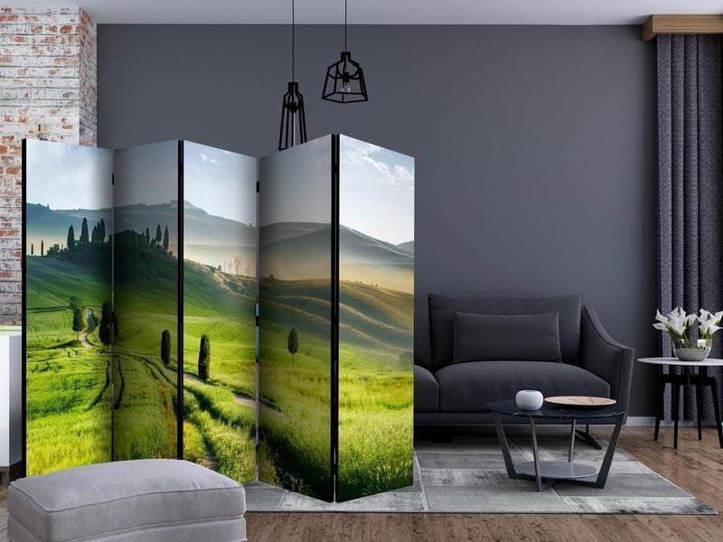 Paravento Morning in the countryside II [Room Dividers] in Paraventi Collezione Casa - Trebisacce, commercioVirtuoso.it
