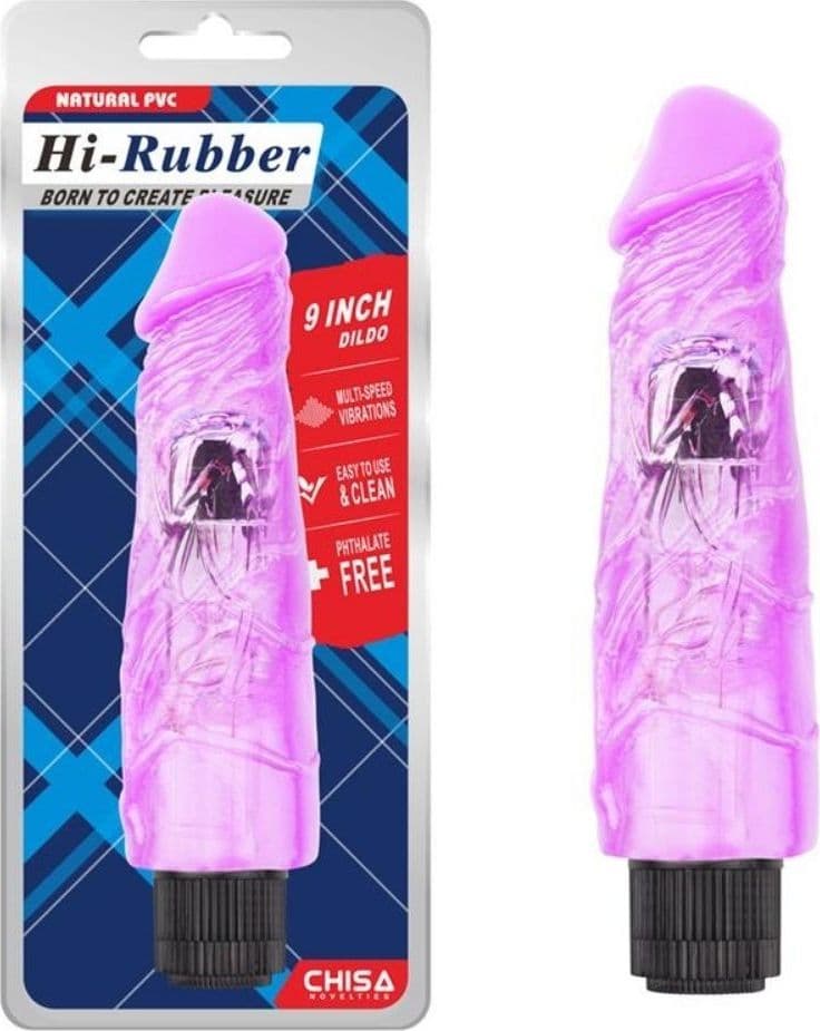 Vibratore vaginale Punto-G in Jelly VIBE HI-RUBBER 23,5 cm in Vibratori G-Spot Sexy Tentazioni - Siracusa, commercioVirtuoso.it