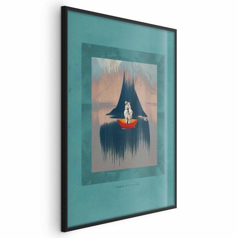 Poster - Couple on a Boat in Poster e stampe Collezione Casa - Trebisacce, commercioVirtuoso.it