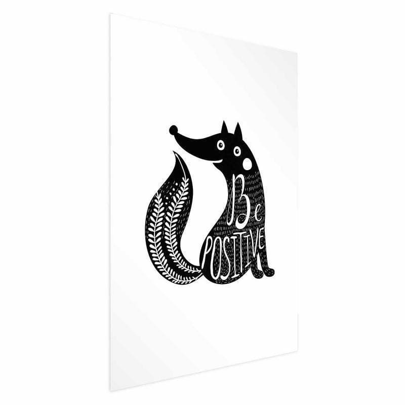 Poster - Be Positive in Poster e stampe Collezione Casa - Trebisacce, commercioVirtuoso.it