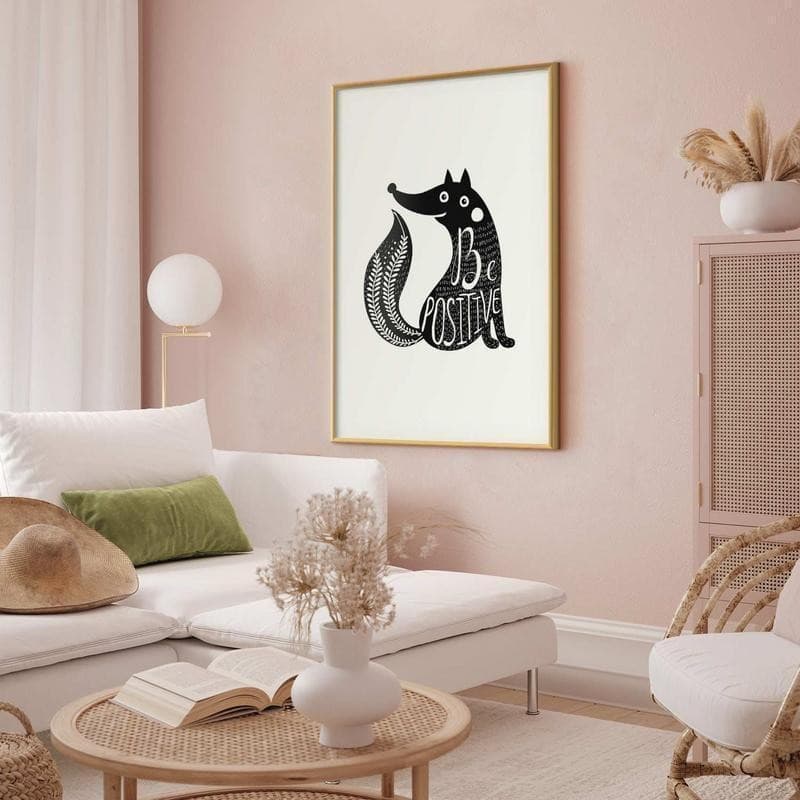 Poster - Be Positive in Poster e stampe Collezione Casa - Trebisacce, commercioVirtuoso.it