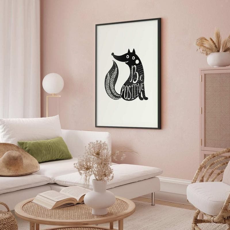 Poster - Be Positive in Poster e stampe Collezione Casa - Trebisacce, commercioVirtuoso.it