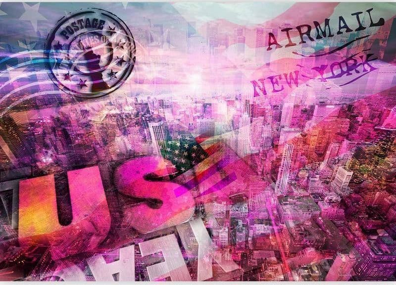 Fotomurale USA tema patriottico in Placche cieche Collezione Casa - Trebisacce, commercioVirtuoso.it