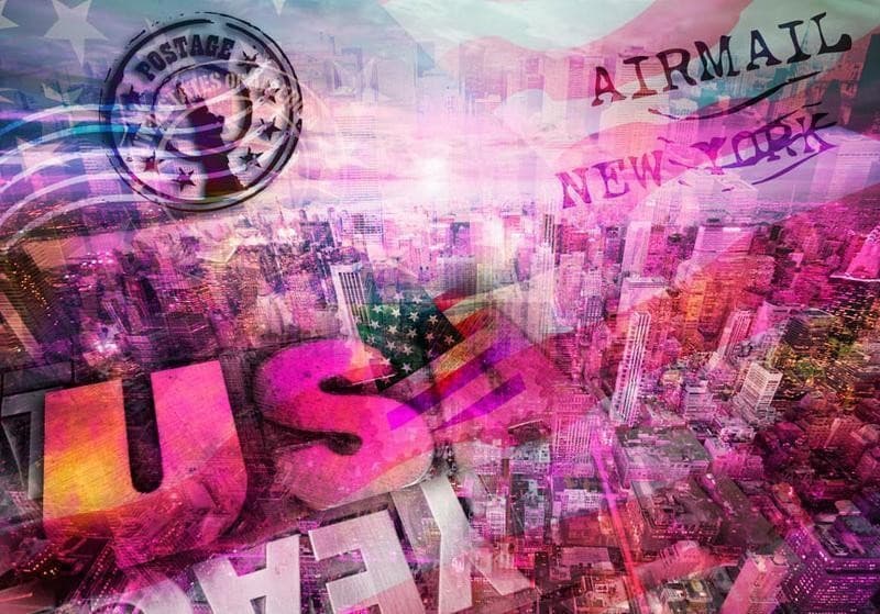 Fotomurale USA tema patriottico in Placche cieche Collezione Casa - Trebisacce, commercioVirtuoso.it