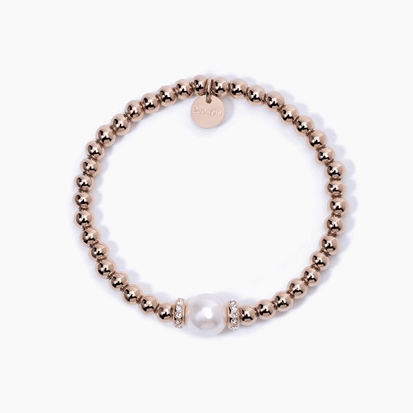 2Jewels - Bracciale in acciaio 316L e PVD Rosè