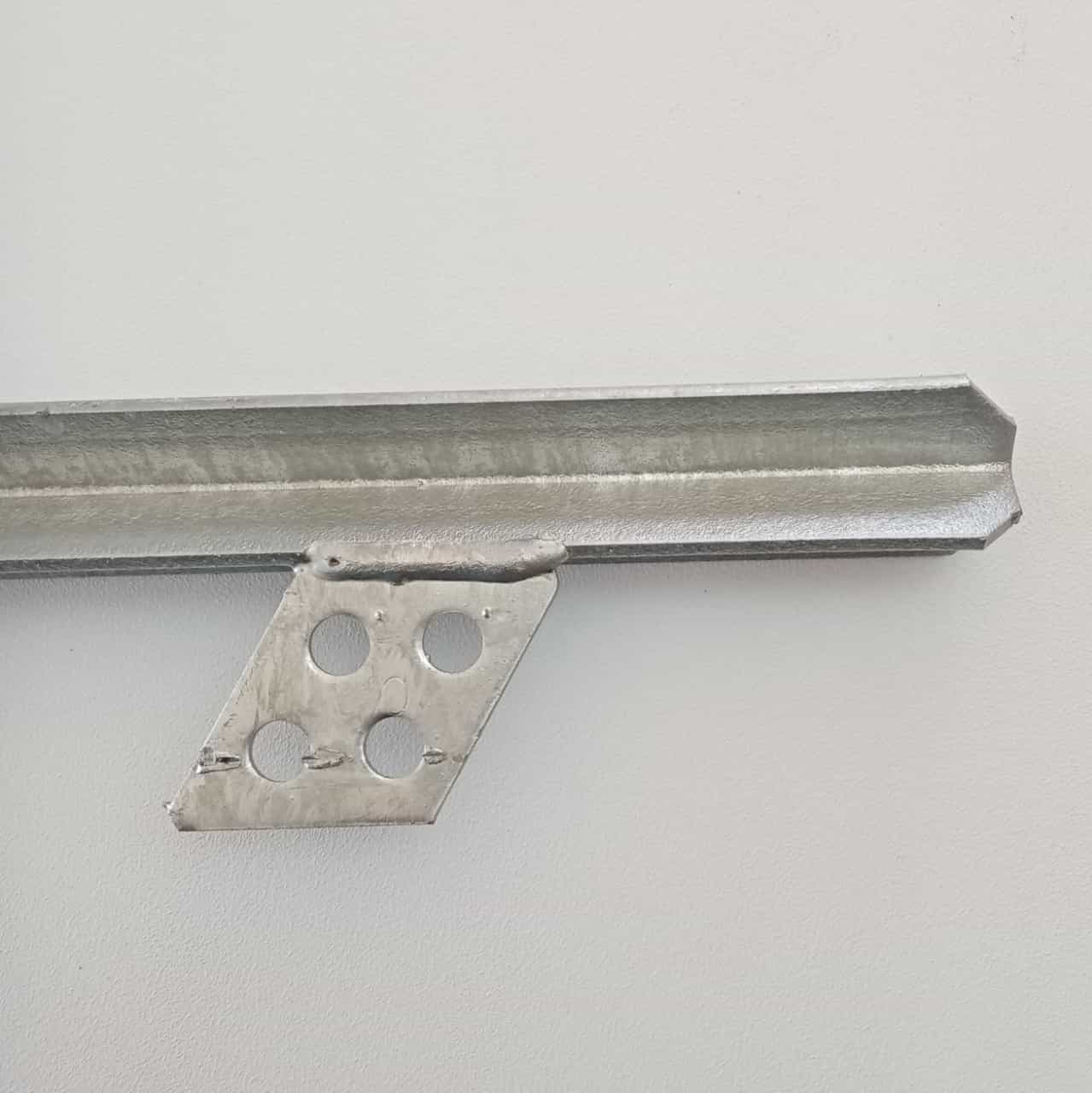 Dispersore a croce paletto da 1,5mt per messa a terra zincato + morsetto in Fili elettrici Aloiserw.com - Altomonte, commercioVirtuoso.it