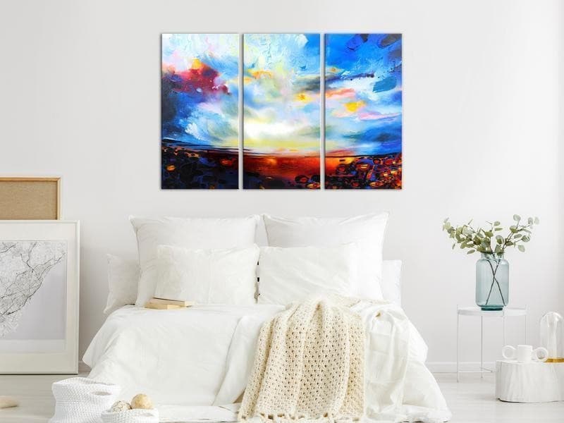 Quadro Colourful Sky (3 Parts) in Poster e stampe Collezione Casa - Trebisacce, commercioVirtuoso.it