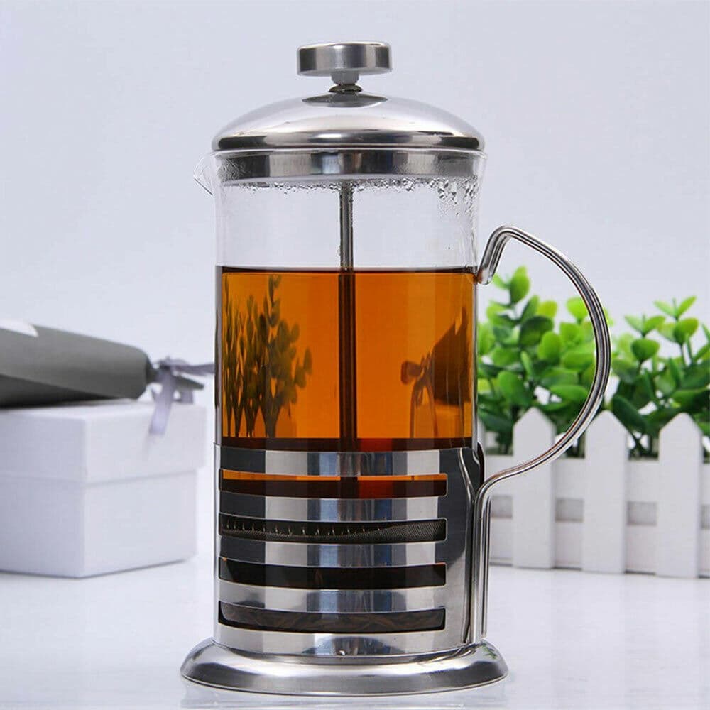 Caffettiera Teiera Pressa Francese Macchina per Caffe Te Tisaniera Tisane 350ml in Caffettiere a pistone Esplodia - Napoli, commercioVirtuoso.it