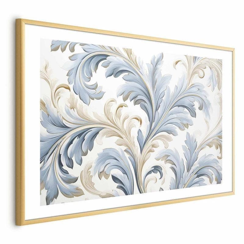 Poster - Baroque Vines in Light Colors in Poster e stampe Collezione Casa - Trebisacce, commercioVirtuoso.it