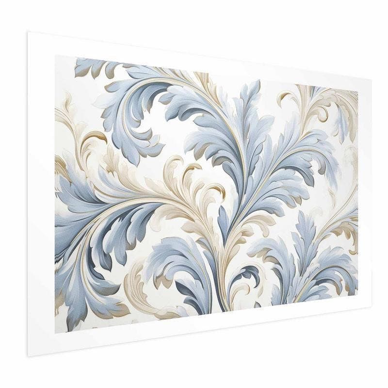 Poster - Baroque Vines in Light Colors in Poster e stampe Collezione Casa - Trebisacce, commercioVirtuoso.it