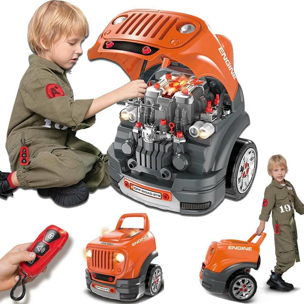 Macchina Elettrica da Costruire Giocattolo Bambini Luci Suoni Accessori Arancio in Veicoli elettrici Esplodia - Napoli, commercioVirtuoso.it