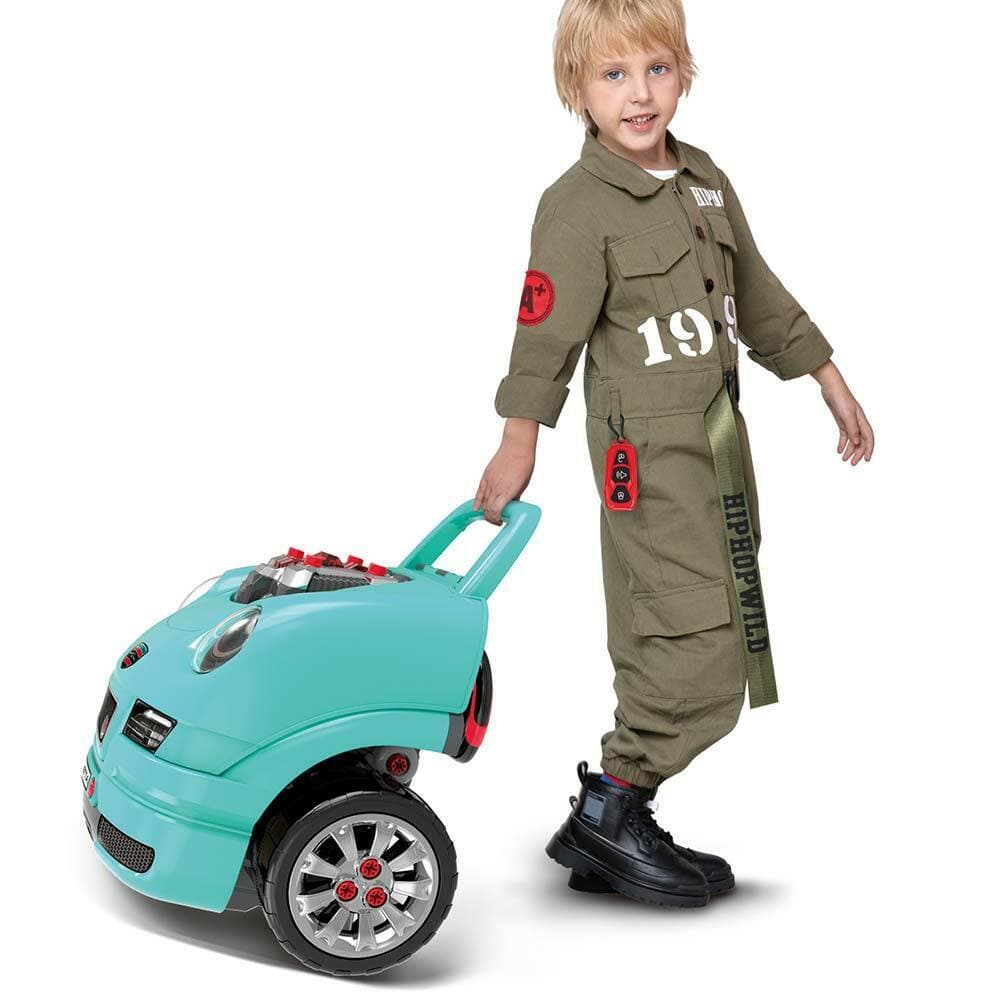 Macchina Elettrica da Costruire Giocattolo Bambini Luci Suoni Accessori Azzurro in Set di costruzioni Esplodia - Napoli, commercioVirtuoso.it