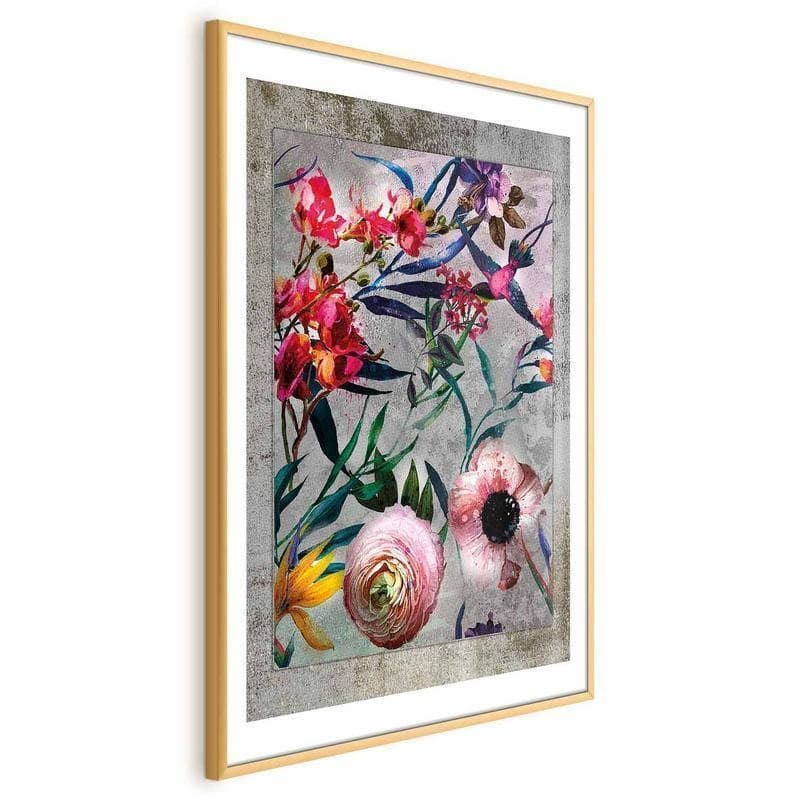 Poster - Rustic Flowers in Poster e stampe Collezione Casa - Trebisacce, commercioVirtuoso.it
