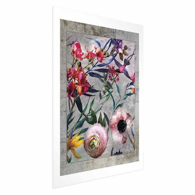Poster - Rustic Flowers in Poster e stampe Collezione Casa - Trebisacce, commercioVirtuoso.it