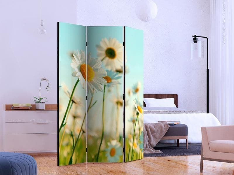 Paravento Daisies spring meadow [Room Dividers] in Paraventi Collezione Casa - Trebisacce, commercioVirtuoso.it