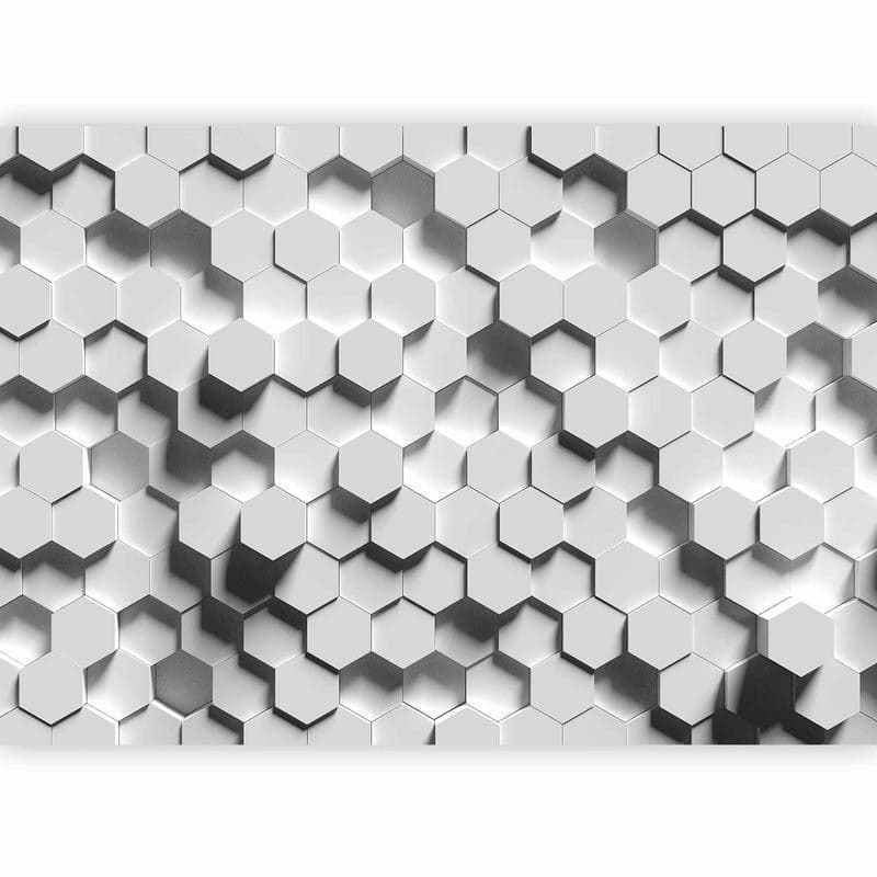 Fotomurale adesivo Hexagonal Awareness in Carta da parati Collezione Casa - Trebisacce, commercioVirtuoso.it