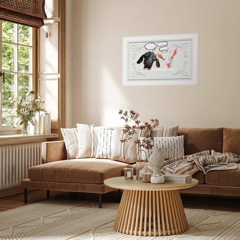 Poster - Funny Goats in Targhe e cartelli Collezione Casa - Trebisacce, commercioVirtuoso.it