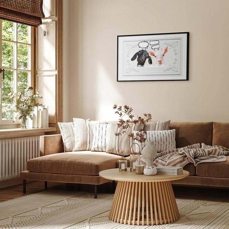 Poster - Funny Goats in Targhe e cartelli Collezione Casa - Trebisacce, commercioVirtuoso.it
