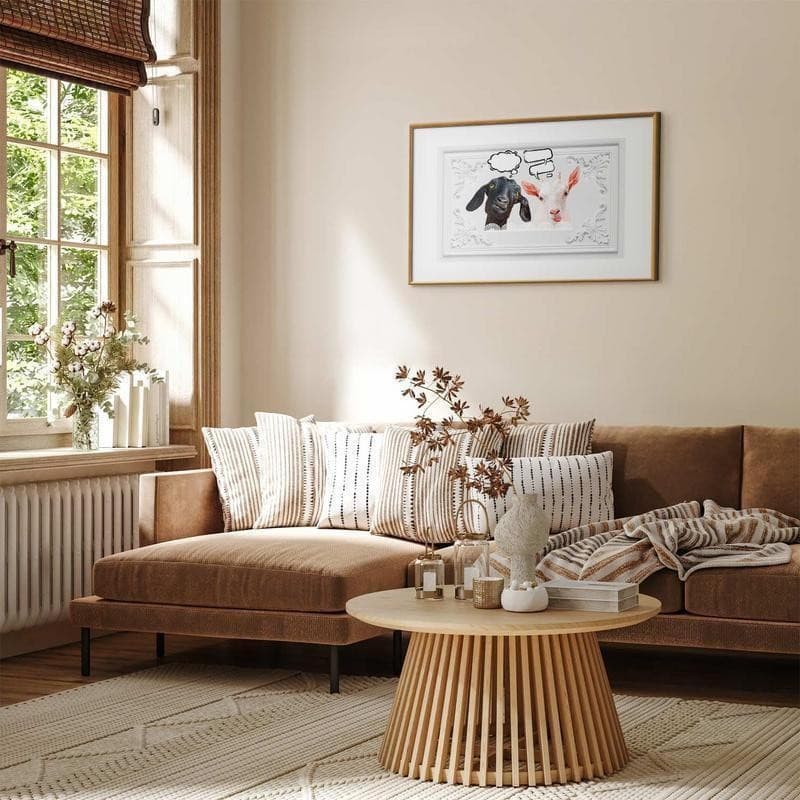 Poster - Funny Goats in Targhe e cartelli Collezione Casa - Trebisacce, commercioVirtuoso.it