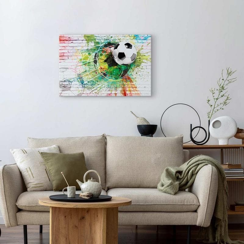 Quadro Colourful Sport (Football) in Dipinti Collezione Casa - Trebisacce, commercioVirtuoso.it
