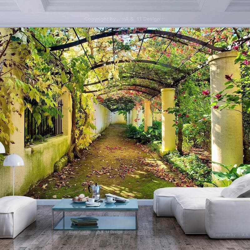 Fotomurale Pergola in Carta da parati Collezione Casa - Trebisacce, commercioVirtuoso.it