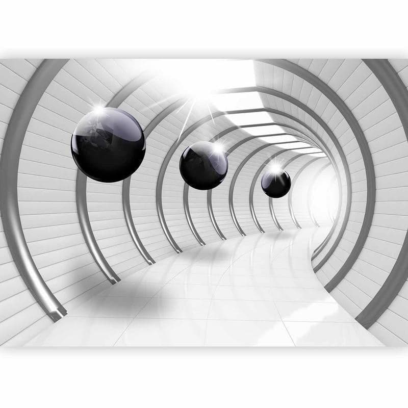 Fotomurale Futuristic Tunnel in Carta da parati Collezione Casa - Trebisacce, commercioVirtuoso.it