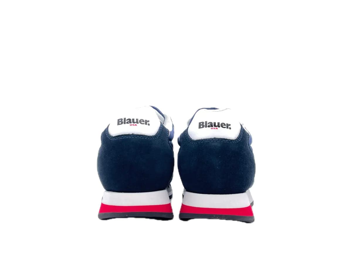 BLAUER Sneaker Uomo Queens01 Navy Royal in Sneaker casual Calzature Durello - Agna, commercioVirtuoso.it