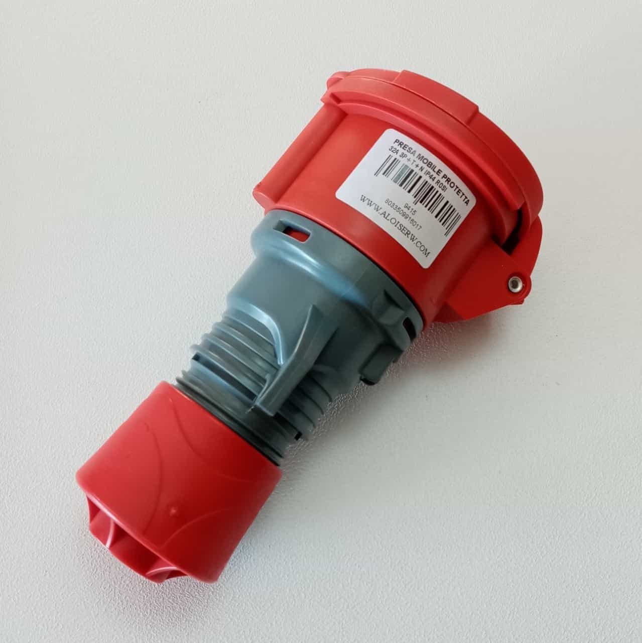 Rosi presa mobile industriale 3P+N+E 32A IP44 in Multiprese Aloiserw.com - Altomonte, commercioVirtuoso.it