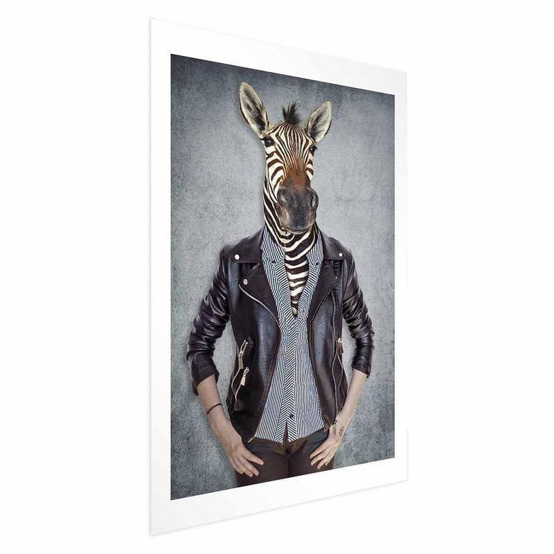 Poster - Zebra Eva in Poster e stampe Collezione Casa - Trebisacce, commercioVirtuoso.it