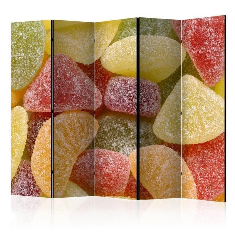Paravento Tasty fruit jellies II [divisori da interno] in Paraventi Collezione Casa - Trebisacce, commercioVirtuoso.it