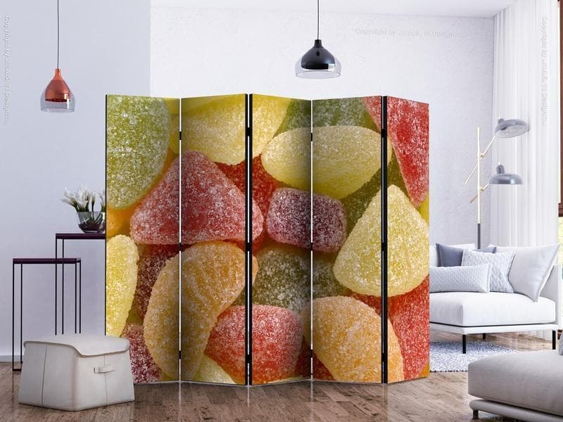 Paravento Tasty fruit jellies II [divisori da interno] in Paraventi Collezione Casa - Trebisacce, commercioVirtuoso.it