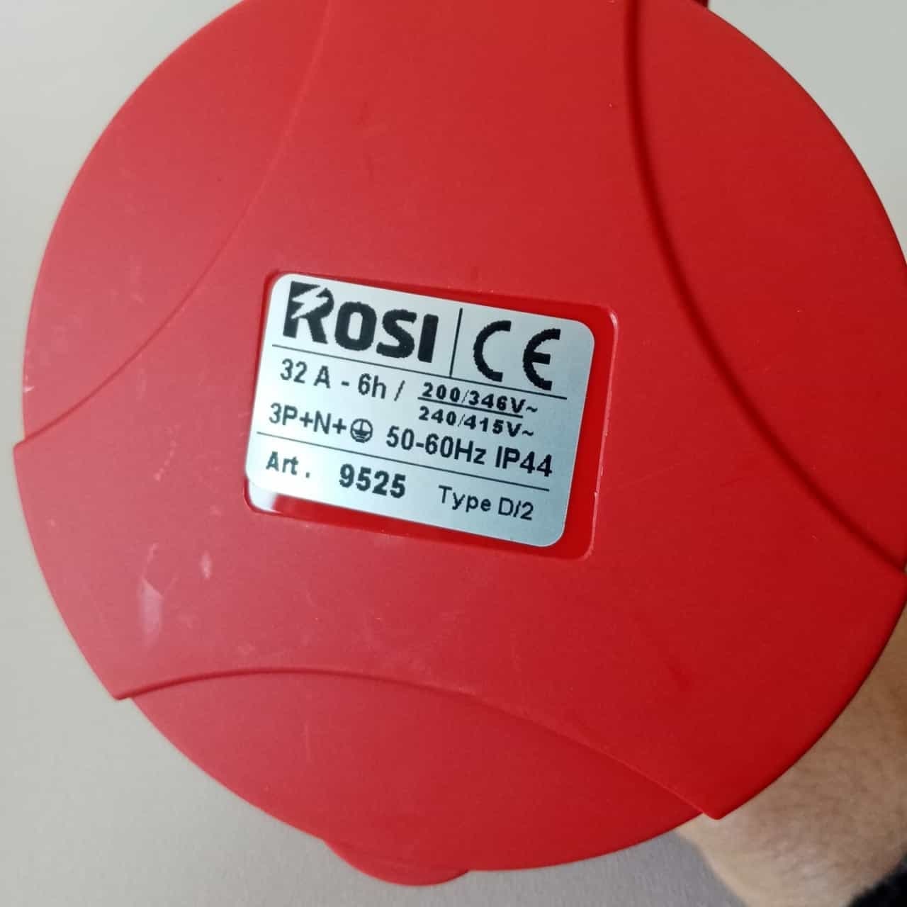 Rosi presa mobile industriale 3P+N+E 32A IP44 in Multiprese Aloiserw.com - Altomonte, commercioVirtuoso.it