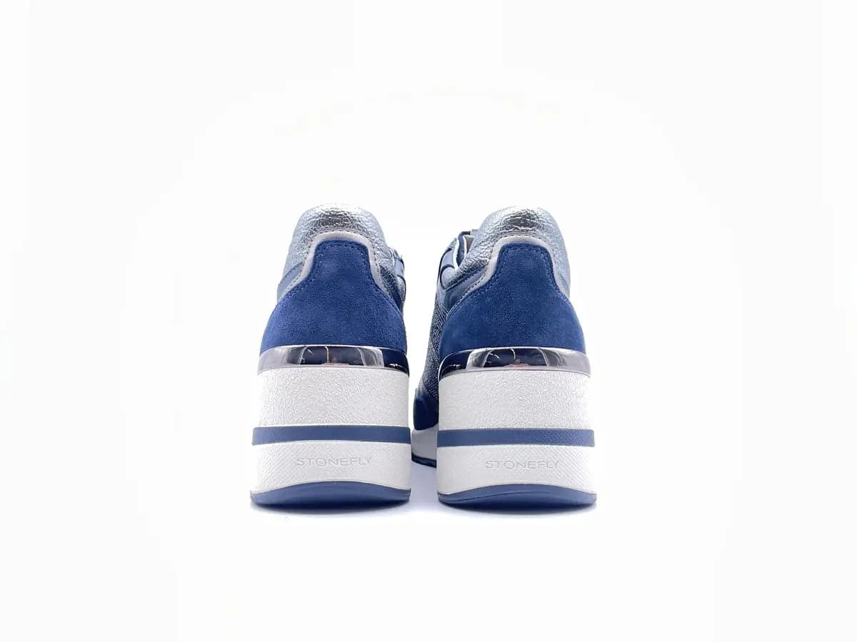 STONEFLY Sneaker Donna Ocean Blu in Sneaker casual Calzature Durello - Agna, commercioVirtuoso.it