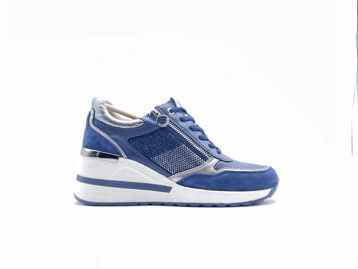 STONEFLY Sneaker Donna Ocean Blu in Sneaker casual Calzature Durello - Agna, commercioVirtuoso.it