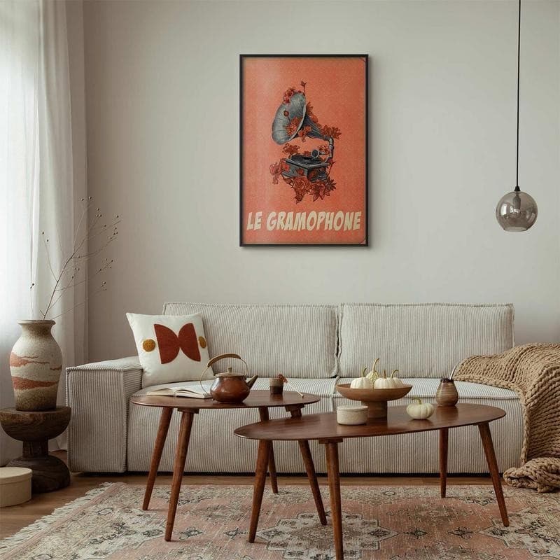 Poster - Gramophone in Poster e stampe Collezione Casa - Trebisacce, commercioVirtuoso.it