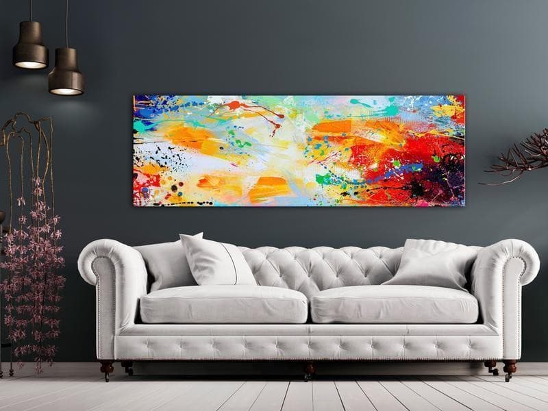 Quadro Memory of Childhood (1 Part) Narrow in Cornici Collezione Casa - Trebisacce, commercioVirtuoso.it