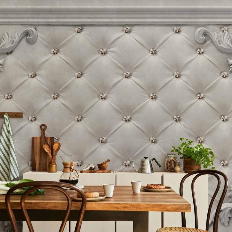 Fotomurale Quilted Leather in Carta da parati Collezione Casa - Trebisacce, commercioVirtuoso.it