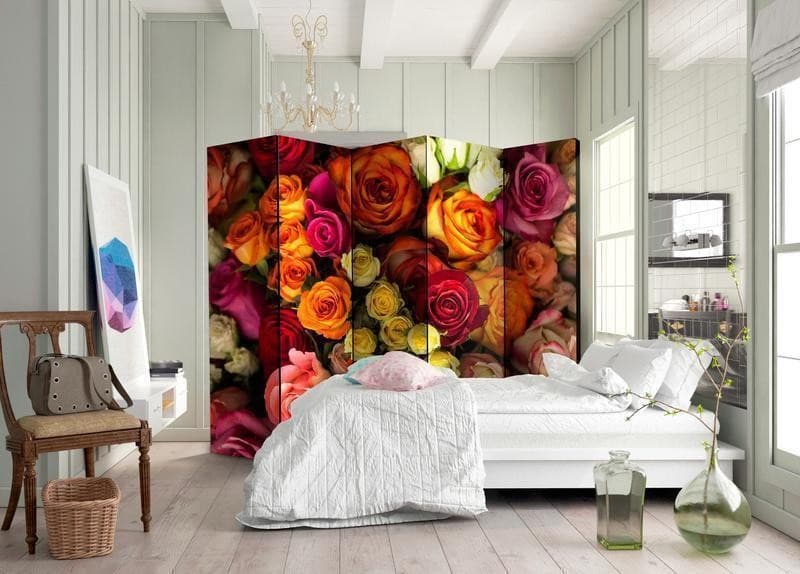 Paravento Bouquet of Roses II [divisori da interno] in Paraventi Collezione Casa - Trebisacce, commercioVirtuoso.it