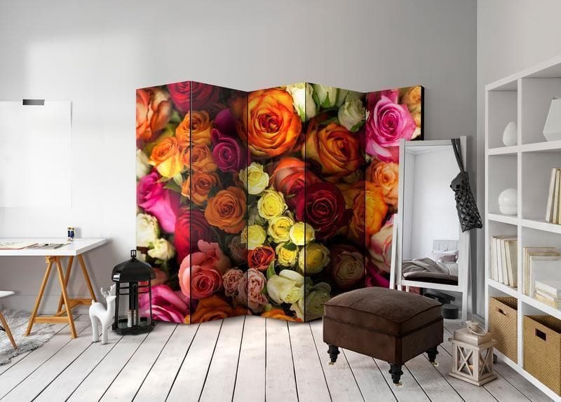 Paravento Bouquet of Roses II [divisori da interno] in Paraventi Collezione Casa - Trebisacce, commercioVirtuoso.it