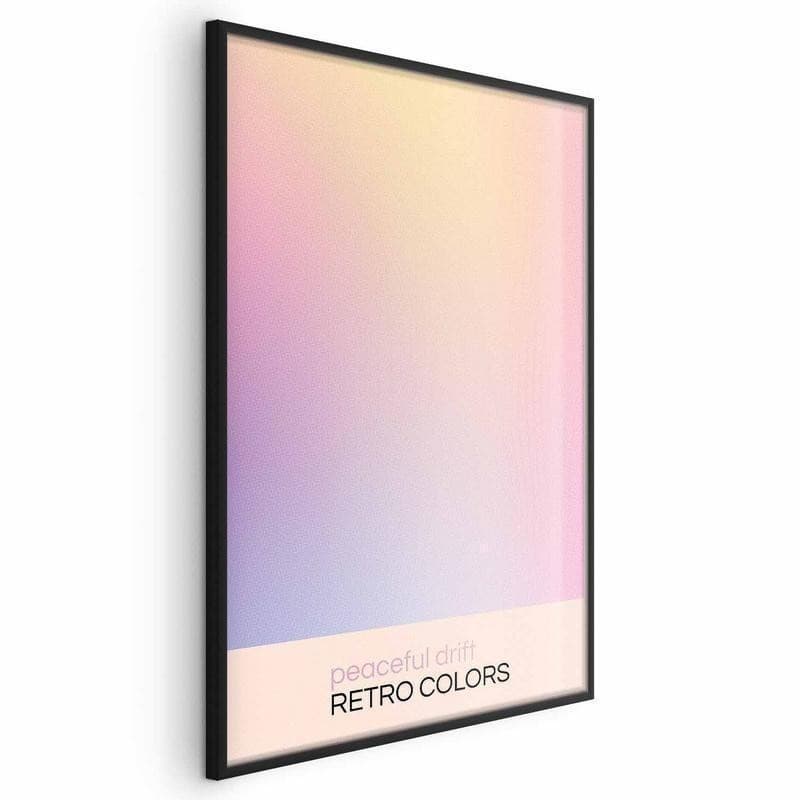 Poster - Peaceful Drift - Delicate Pastel Shades Creating a Harmonious Whole in Poster e stampe Collezione Casa - Trebisacce, commercioVirtuoso.it
