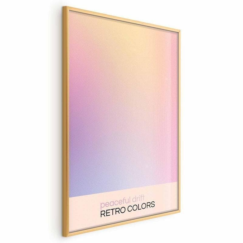 Poster - Peaceful Drift - Delicate Pastel Shades Creating a Harmonious Whole in Poster e stampe Collezione Casa - Trebisacce, commercioVirtuoso.it