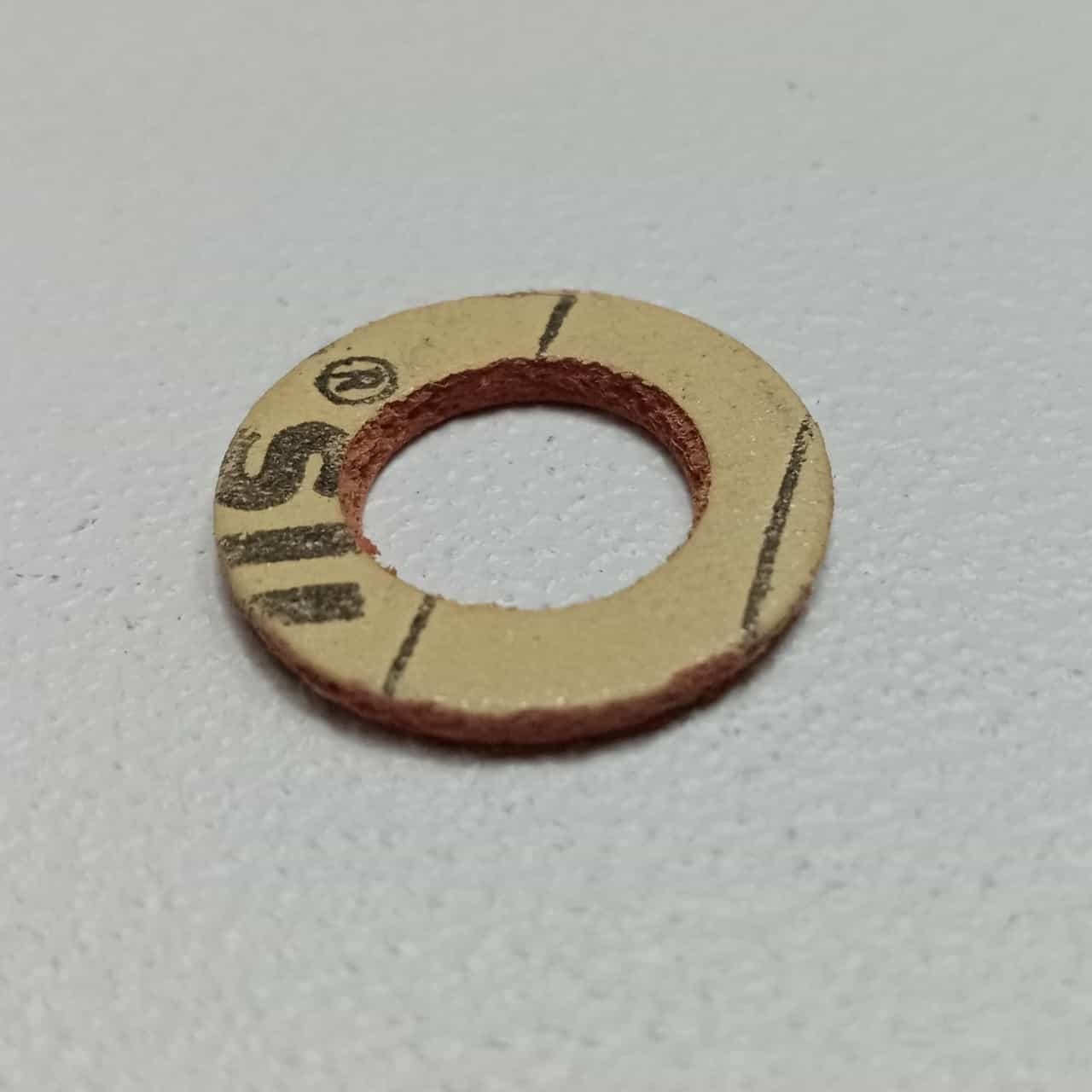 Guarnizione carta per flessibile gas per bombola da 1/2 pollice - 10pz in Rondelle di tenuta Aloiserw.com - Altomonte, commercioVirtuoso.it