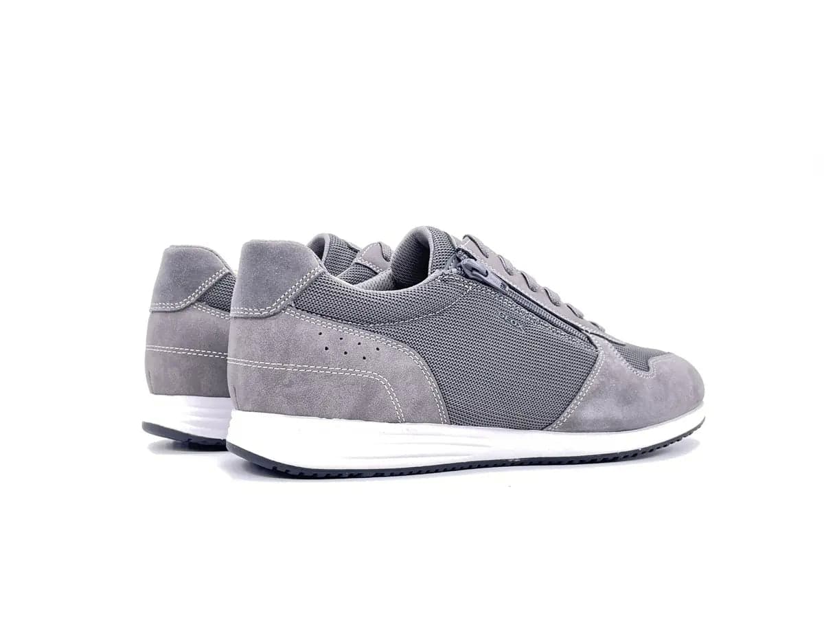 GEOX Sneaker Uomo Arthien Grey in Sneaker casual Calzature Durello - Agna, commercioVirtuoso.it