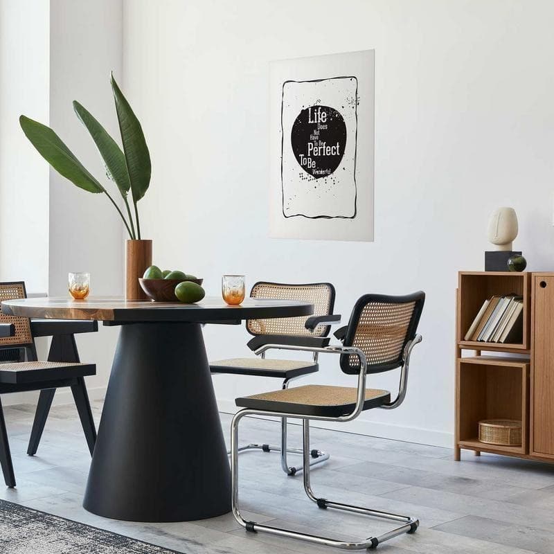 Poster - Life Doesnt Have to Be Perfect to Be Wonderful in Poster e stampe Collezione Casa - Trebisacce, commercioVirtuoso.it