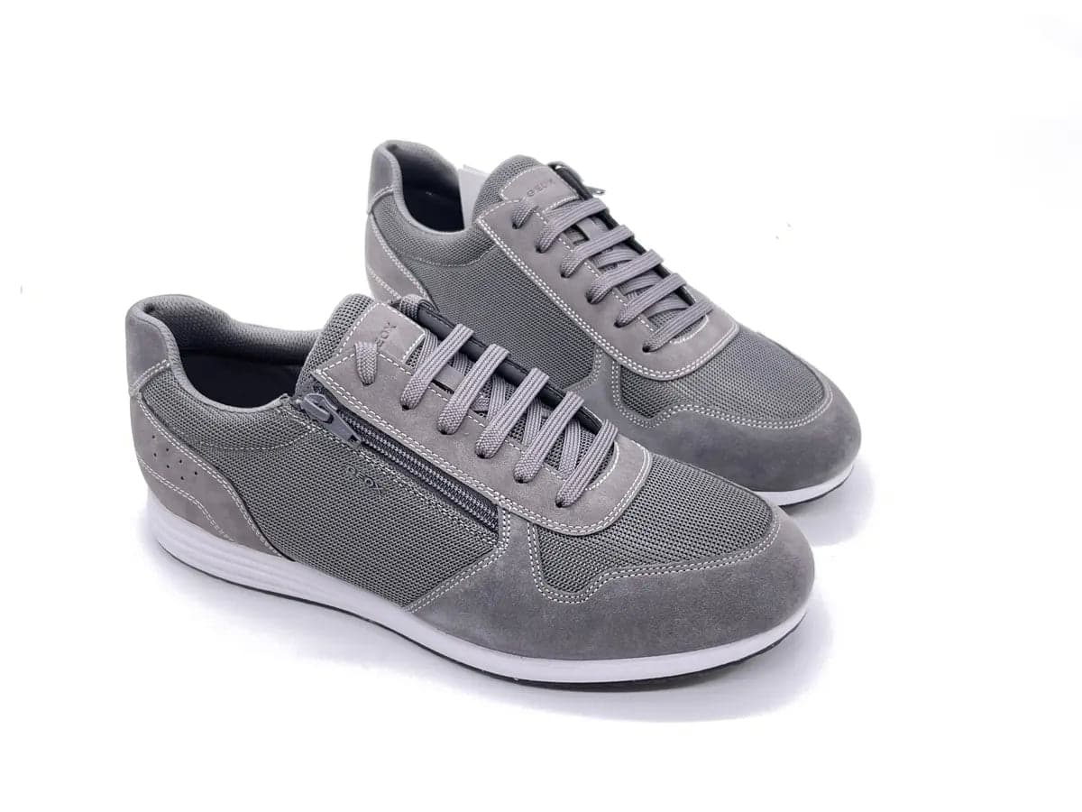 GEOX Sneaker Uomo Arthien Grey in Sneaker casual Calzature Durello - Agna, commercioVirtuoso.it