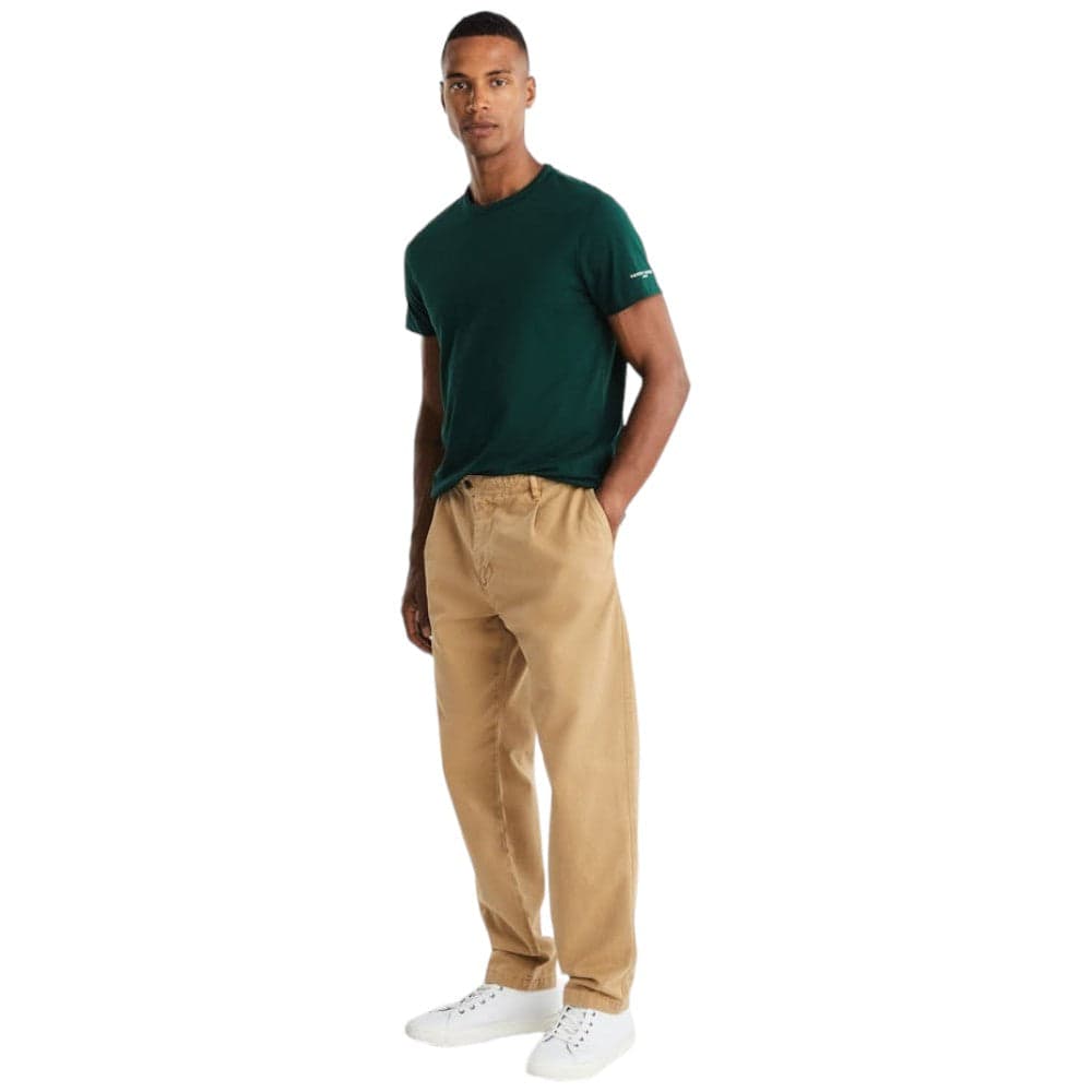Tommy Hilfiger t-shirt verde MW0MW33892 T-shirt Tommy Hilfiger